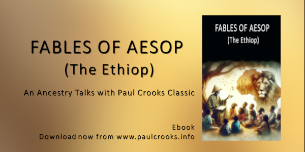 Aesops Fables by Paul Crooks cover with text