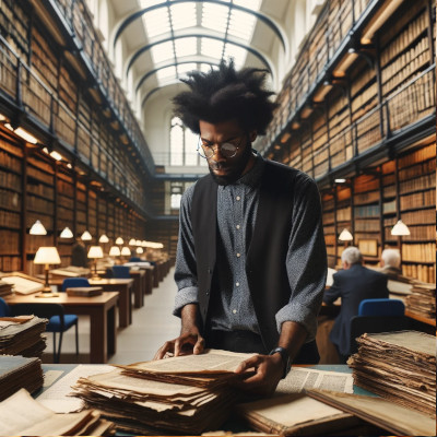 african-history-month-national-archive African history month speaker reseaarches documents