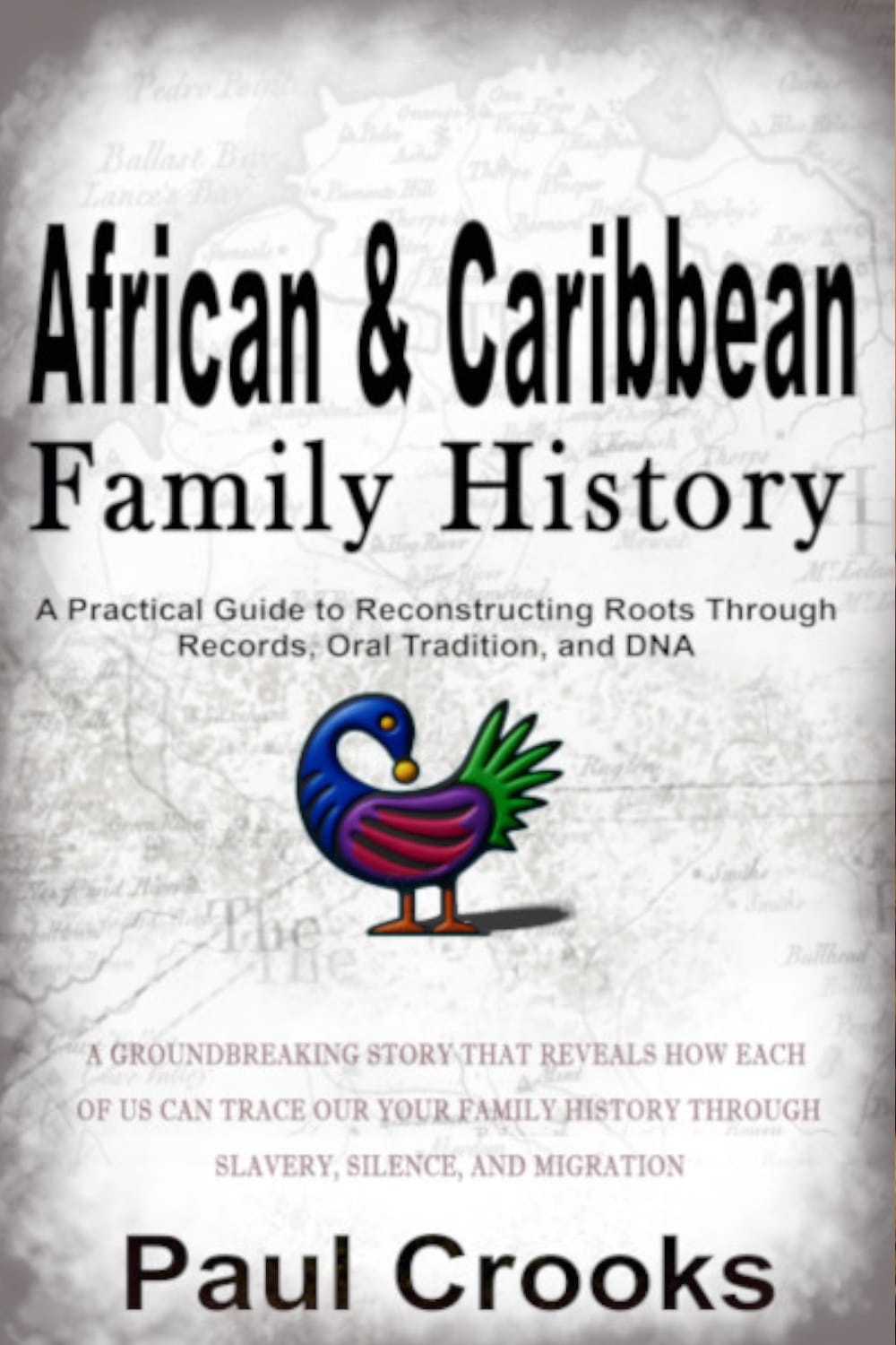 Book cover -tracing African Caribbean family history